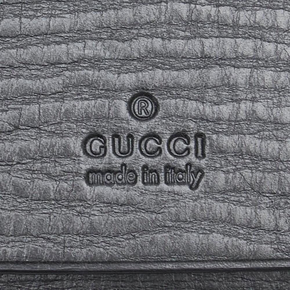 Gucci Leather 6-Key Case Black - Picture 3 of 8